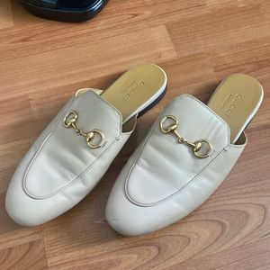 Nude Gucci Mule